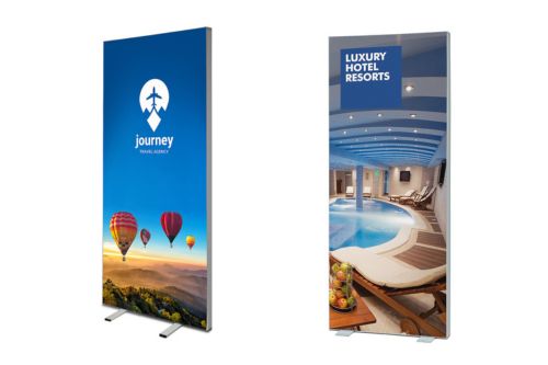 Solutions display portables, idéales pour une utilisation temporaire